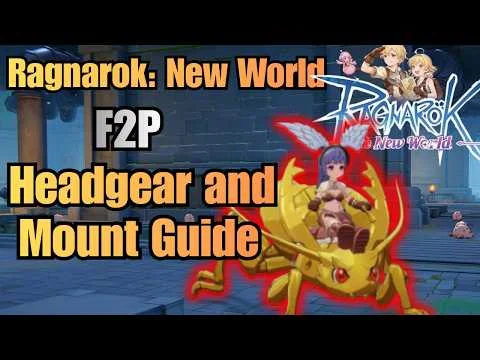 Ragnarok The New World MVP Mount Taming - How to Tame Boss Mounts